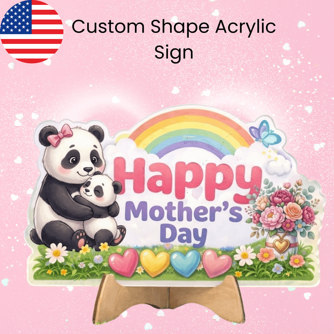 Custom Shape Acrylic Sign