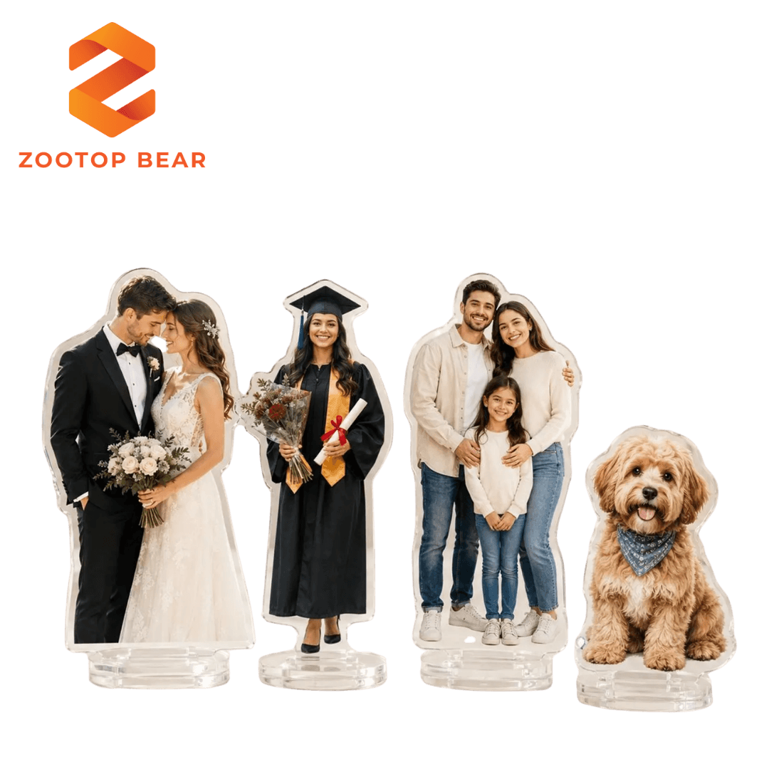 Acrylic custom shape Standing 1 layer (3mm)