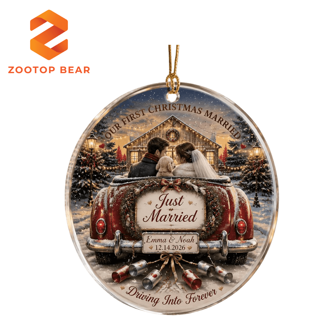 Circle Acrylic Ornament