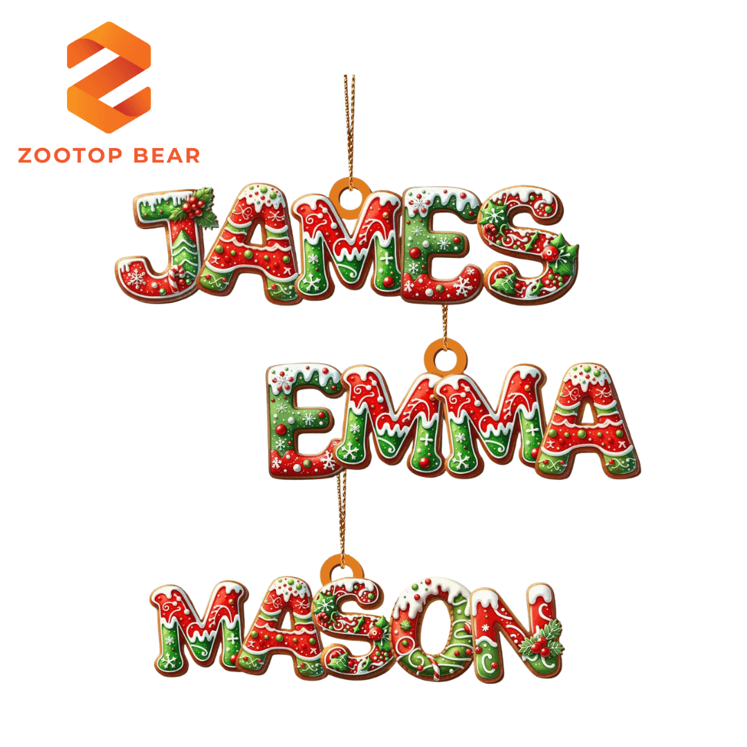Wood Custom Shaped Ornament 5mm