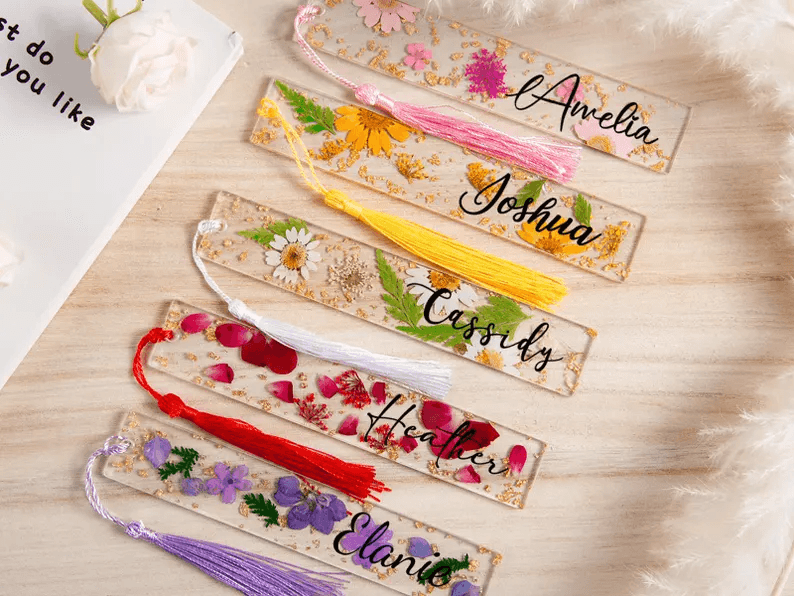 Acrylic Personalized Bookmark