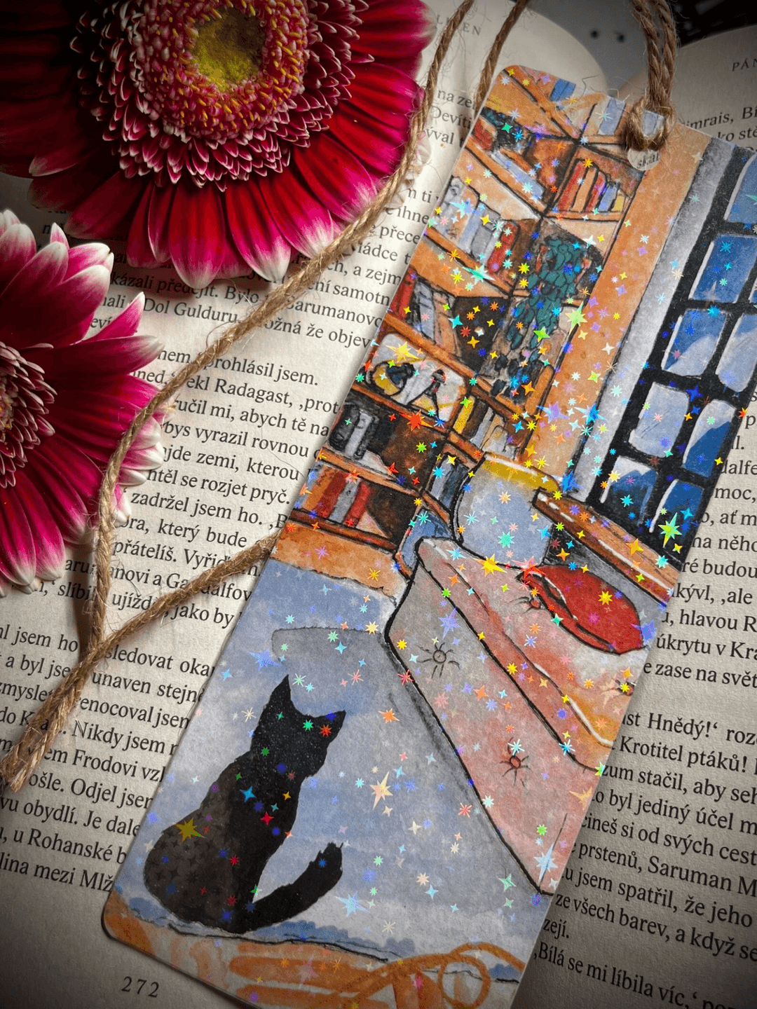 Hologram Acrylic Bookmark