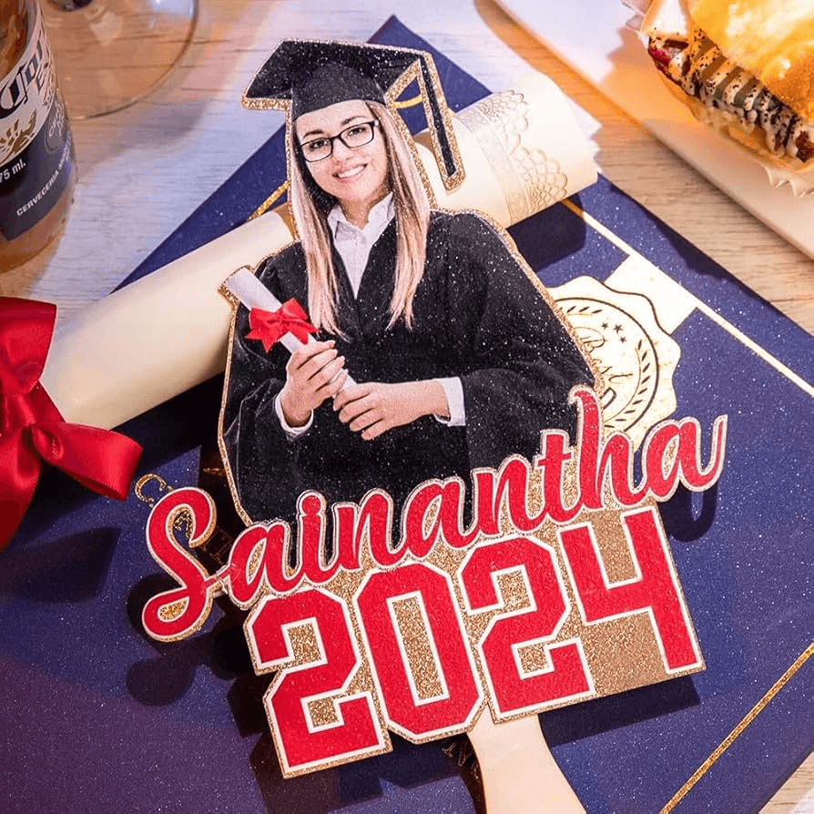 Graduation Handheld Fan