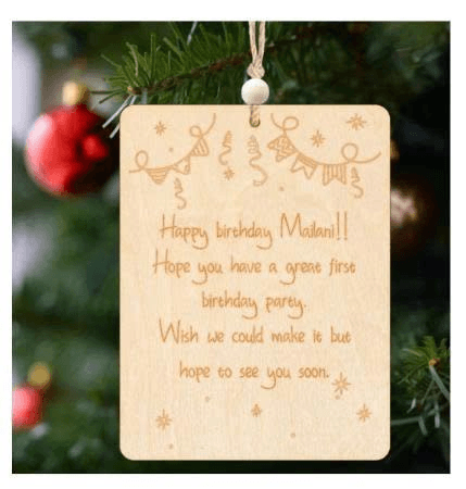Wood Card