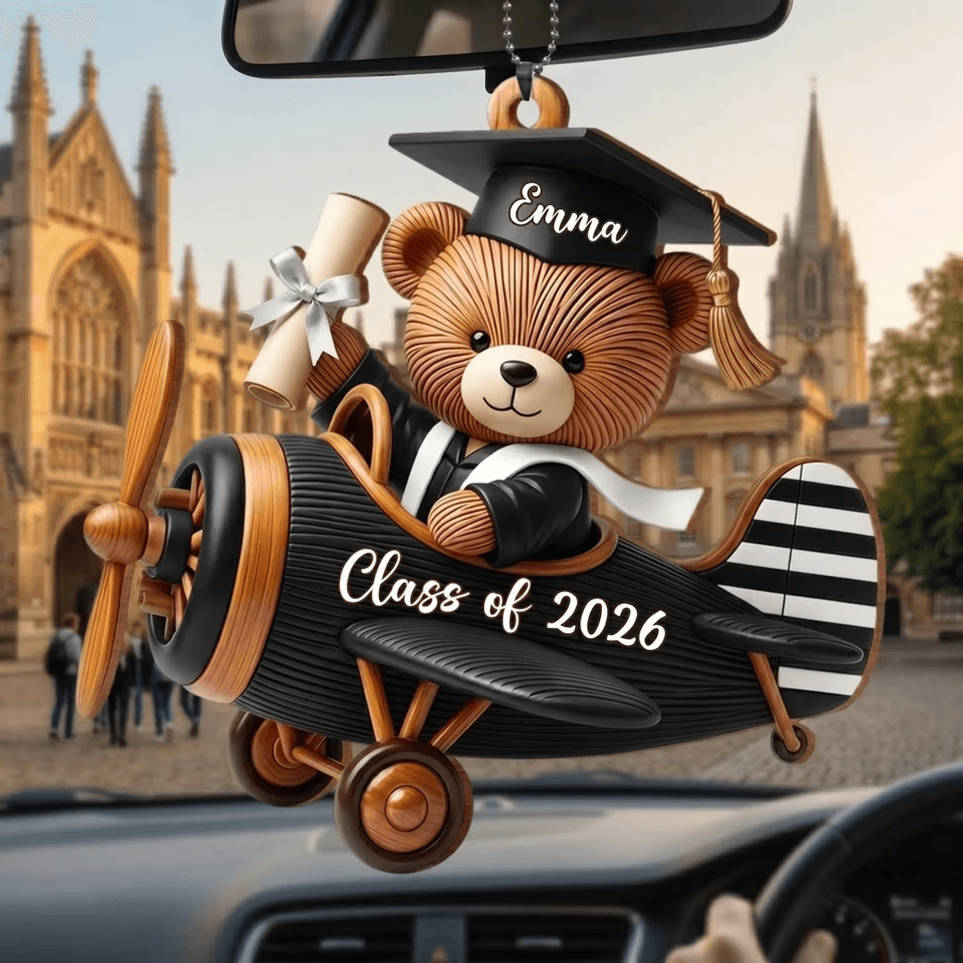 Wooden Ornament Car