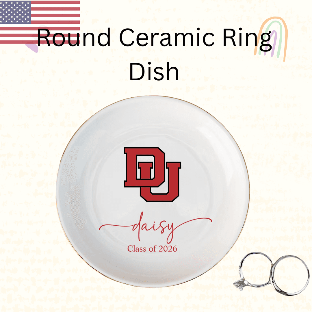 Round Ceramic Ring Dish