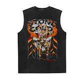 230g 100% cotton Washed Tank top - V2300